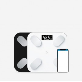 28cm Oversized Body Fat Scale Floor Scientific Smart Electronic LED Digital Weight Bluetooth APP Android IOS Without Batteries