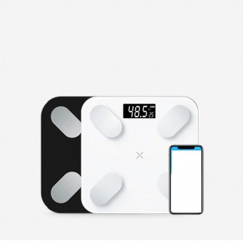 28cm Oversized Body Fat Scale Floor Scientific Smart Electronic LED Digital Weight Bluetooth APP Android IOS Without Batteries
