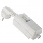 EU Plug household water heater leakage protection electrical plug 16A Earth Leakage Protection Plug automatically cut off power