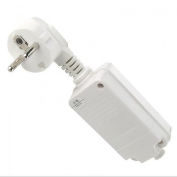 EU Plug household water heater leakage protection electrical plug 16A Earth Leakage Protection Plug automatically cut off power