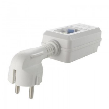 EU Plug household water heater leakage protection electrical plug 16A Earth Leakage Protection Plug automatically cut off power