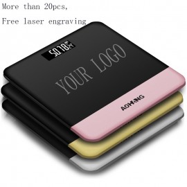 Weighing Scale Digital LED Digital Display Weight Weighing Floor Electronic Smart Balance Body Household Bathrooms Gift custom
