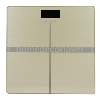 Electronic LCD Digital Bathroom Smart Weight Weighing Scale Personal Heath Body Fitness Scale Slim Glass 400lb/180kg