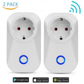 2018 New WIFI Smart Plug Smart Switch Socket EU Plug Audio Control Smart Timing Socket Wireless Outlet Voice Intelligent Control