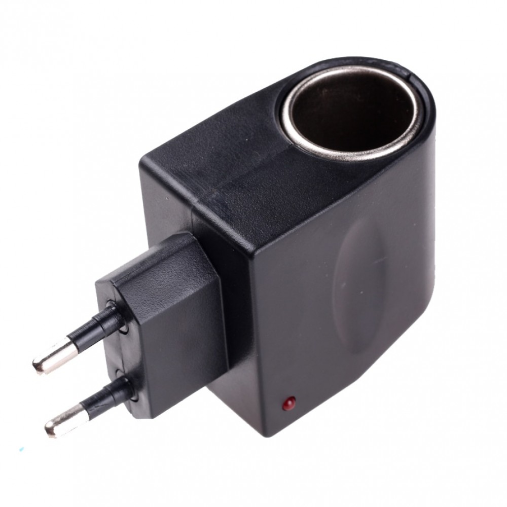 220V AC to 12V DC Car Cigarette Lighter Wall Power Socket Plug Adapter Converter
