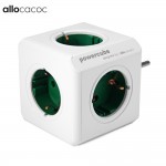 Allocacoc PowerCube Socket DE Plug 5 Outlets Power Strip Switch Adapter 16A 250V