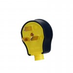 5 X CHINA, Australian, New Zealand 3-Pin DIY Rewireable Power Plug AC 250V  10A  Detachable Plug