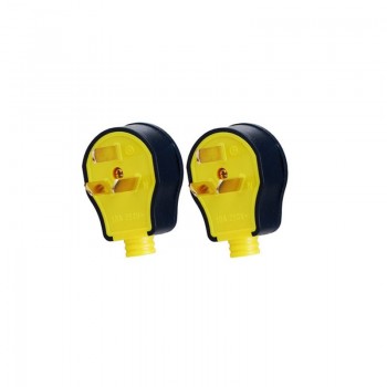 5 X CHINA, Australian, New Zealand 3-Pin DIY Rewireable Power Plug AC 250V  10A  Detachable Plug