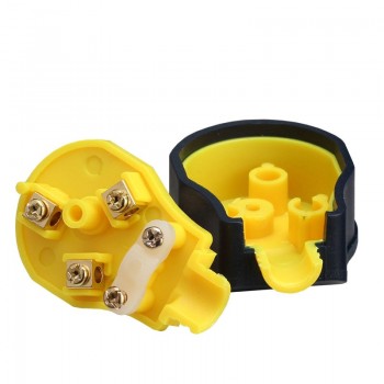 5 X CHINA, Australian, New Zealand 3-Pin DIY Rewireable Power Plug AC 250V  10A  Detachable Plug