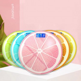 30CM 180KG Lemon Charging Precision Electronic Bathroom Scales In The Adult Human Weighing Meter To Lose Weight Device