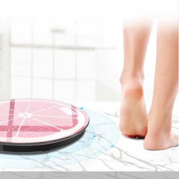 30CM 180KG Lemon Charging Precision Electronic Bathroom Scales In The Adult Human Weighing Meter To Lose Weight Device