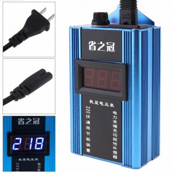 25KW/80KW/100KW Smart Power Saver Household Meter Electricity Saving Box with Electronic Screen Display for Family /  Factory