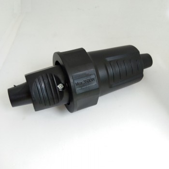 Euro Germany standard Extension Cord Connection Plug Male Female Butt plugs 16A 4.8mm AC Power Adaptor Socket Assemble plug