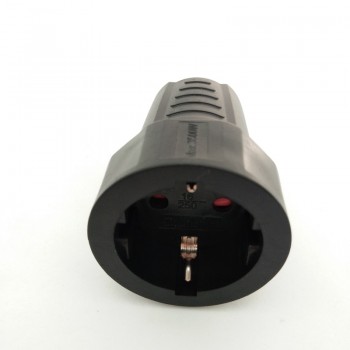 Euro Germany standard Extension Cord Connection Plug Male Female Butt plugs 16A 4.8mm AC Power Adaptor Socket Assemble plug
