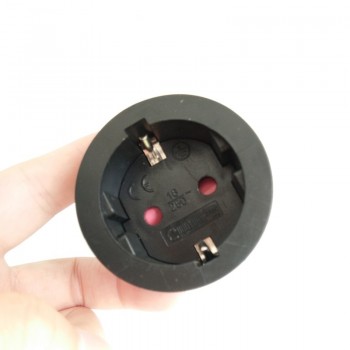 Euro Germany standard Extension Cord Connection Plug Male Female Butt plugs 16A 4.8mm AC Power Adaptor Socket Assemble plug