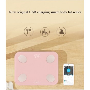 Original YOLANDA Mini Smart Scale Household Support Android 4.3 IOS 7.0 Bluetooth4.0 Digital Body Fat Weighing Scale Floor Scale