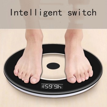 30cm 180kg Pink Female Charging Electronic Bathroom Scales Household Health Scale Accurate Adult Weight Loss Weighing Device