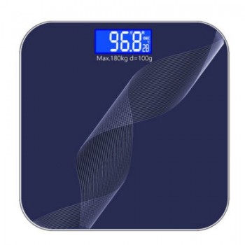 28cm Geometric Pattern Bathroom Scales Accurate Digital Charging Adult Household Health Body Scale Girls  Weigh To Meter