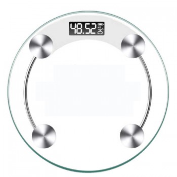 180kg 33cm USB Solid Portable Toughened Glass LCD Floor Scales Accurate Household Diet Smart Electronic Digital Weighting Scale
