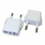 US To EU Plug Adapter American To Euro Europe European Travel Power Adapter AC Converter Electrical Outlet Socket