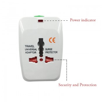 Electric Plug Power Socket Adapter International Travel Adapter Universal Travel Socket USB Power Charger Converter EU UK US AU