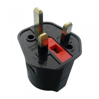Adjustable Power EU Euro 2 Pin to UK 3 Pin Plug AC Universal Adapter Travel Converter European Best  Selling  2018 New NM01
