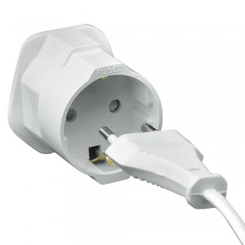 Adjustable Power EU Euro 2 Pin to UK 3 Pin Plug AC Universal Adapter Travel Converter European Best  Selling  2018 New NM01