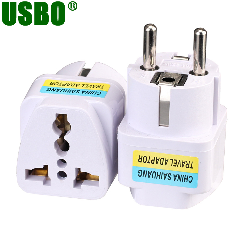 Universal US UK AU To EU Brazil  France Japan America South africa Travel Wall Outlet AC Power Charger Adapter Converter plug