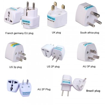 Universal US UK AU To EU Brazil  France Japan America South africa Travel Wall Outlet AC Power Charger Adapter Converter plug