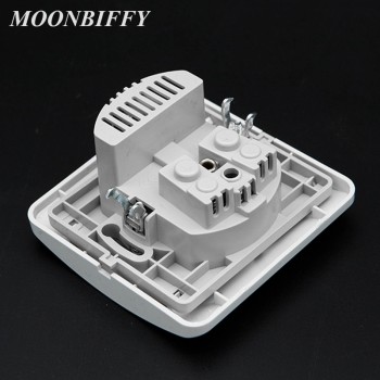 5V 2A Wall Charger EU Plug Dual 2 USB Ports Electric Adapter Wall Power Socket Plug Outlet Panel Power Charging Dock Station New