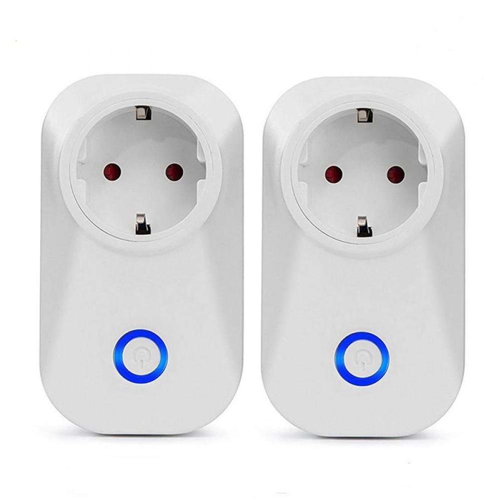 2018 New WIFI Smart Plug Smart Switch Socket EU Plug Audio Control Smart Timing Socket Wireless Outlet Voice Intelligent Control