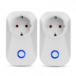 2018 New WIFI Smart Plug Smart Switch Socket EU Plug Audio Control Smart Timing Socket Wireless Outlet Voice Intelligent Control