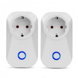 2018 New WIFI Smart Plug Smart Switch Socket EU Plug Audio Control Smart Timing Socket Wireless Outlet Voice Intelligent Control