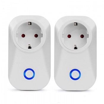 2018 New WIFI Smart Plug Smart Switch Socket EU Plug Audio Control Smart Timing Socket Wireless Outlet Voice Intelligent Control