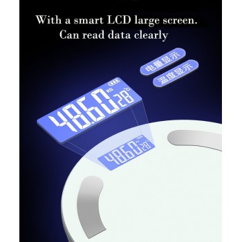 Digital Bathroom Body Weight Scale Floor Smart Bluetooth Fat Scale Household Human Weighting bmi mi Scale Fat Percentage 180kg