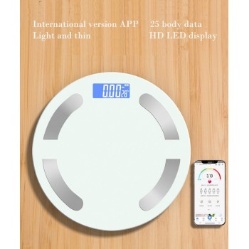 Digital Bathroom Body Weight Scale Floor Smart Bluetooth Fat Scale Household Human Weighting bmi mi Scale Fat Percentage 180kg