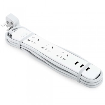 Original Xiaomi Smart Home Electronic Power Strip Socket Fast Charging 3 USB + 3 Sockets Standard Plug Interface Extension EU US