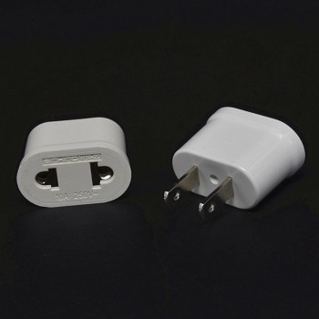 MAIF Hot Sale US USA EU EURO Europe Travel Power Plug Adapter Charger Converter USA converter White