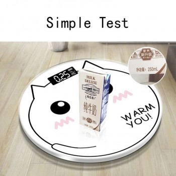 28CM Lovely Cat Home Electronic Bathroom Scales Adult Cartoon Human Body Scale Small Weight Scales In The Girls Dormitory