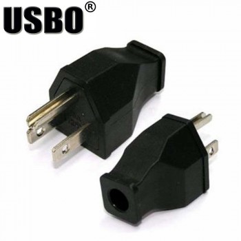 Wholesale Black full copper American standard 3 pins power plug Elcectrical AC 125V 15A US Power cord detachable industrial Plug