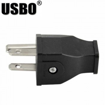 Wholesale Black full copper American standard 3 pins power plug Elcectrical AC 125V 15A US Power cord detachable industrial Plug