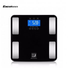 Excelvan Touch 400 lb Digital Smart Body Fat Scale Measures up to Body Weight BMI Fat Water  Calories  Muscle and Bone Mass