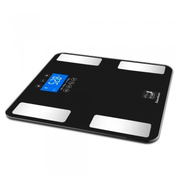 Excelvan Touch 400 lb Digital Smart Body Fat Scale Measures up to Body Weight BMI Fat Water  Calories  Muscle and Bone Mass