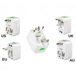 All in One International Travel Power Charger Universal Adapter AU/UK/US/EU