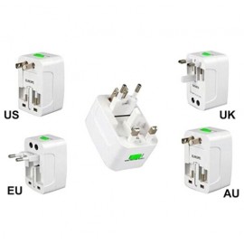 All in One International Travel Power Charger Universal Adapter AU/UK/US/EU