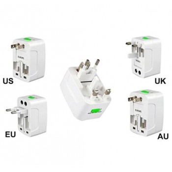 All in One International Travel Power Charger Universal Adapter AU/UK/US/EU