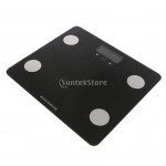 Electric LCD Digital Bathroom Body Weight Scale Tempered Glass Precision Analyzer 400 Lbs 180 Kg