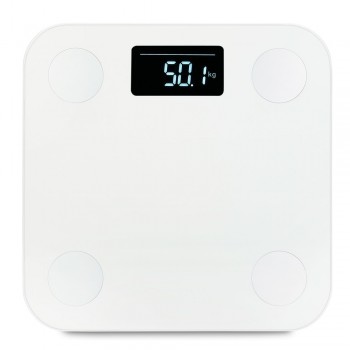 YUNMAI Mini Smart Electronic LCD Digital Weight Scale Body Fat Bathroom Scale Smart Digital with App Control 3 Colors 180KG
