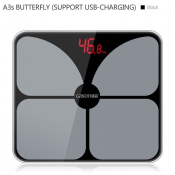 GASON A3s (Butterfly) LED Digital Display Weight Weighing Floor Electronic Smart Balance Body Household Bathrooms 180KG
