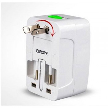 Universal World Charger Adapter Plug All in one Travel AC Power Adapter Converter US UK AU EU Plug Socket Electrical Option USB